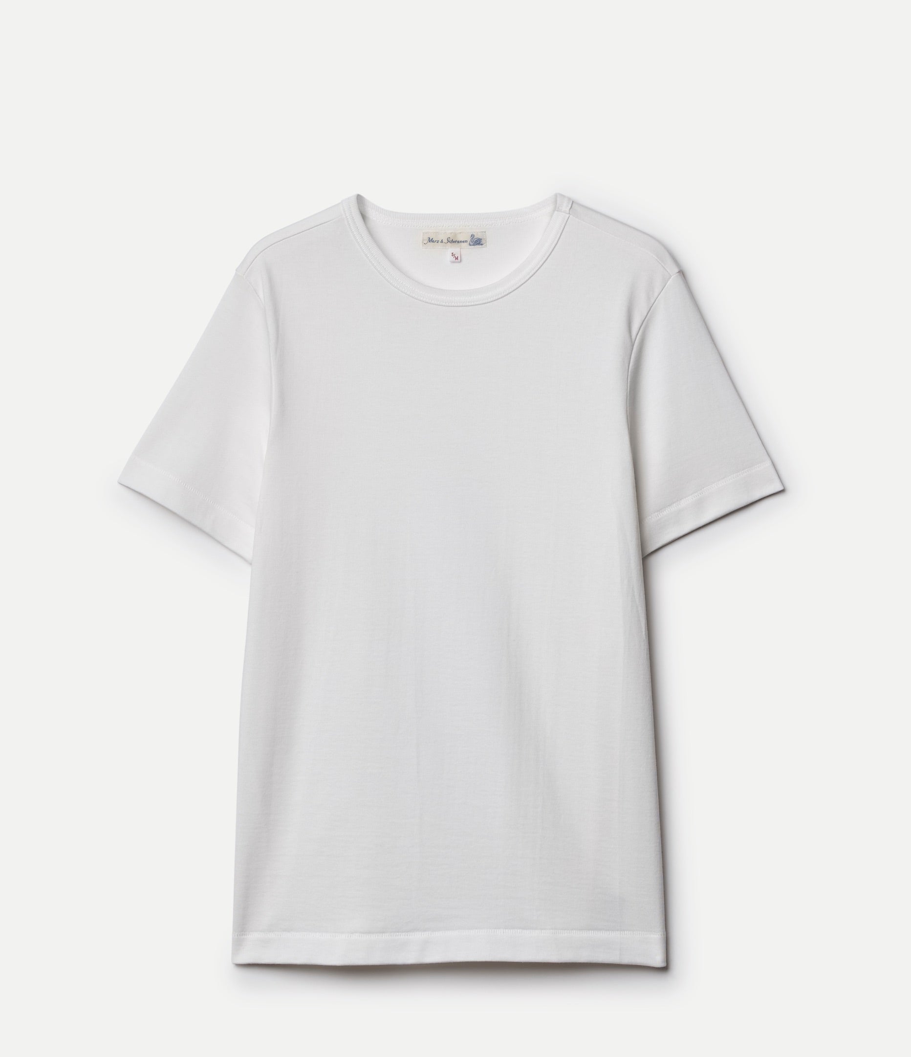 Light gray t-shirt on a white background