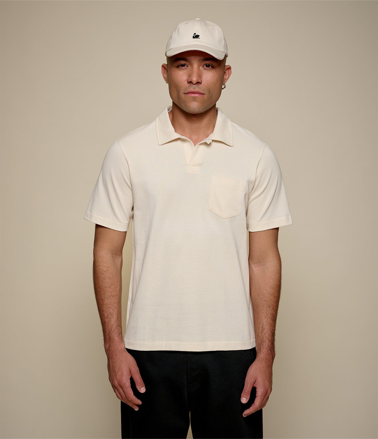 2PKPL Loopwheeled Relaxed Fit Pikée Short Sleeve Polo Shirt – Merz