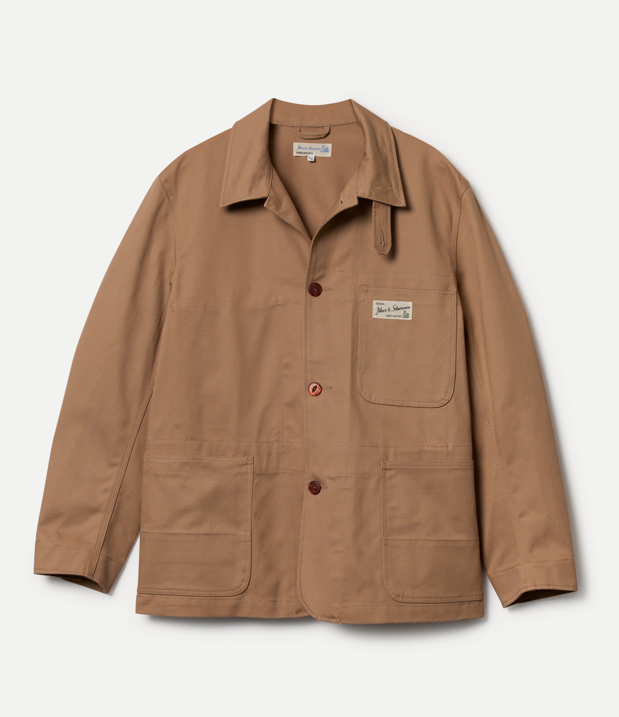 Worker's Cotton Twill Jacket – Merz b. Schwanen