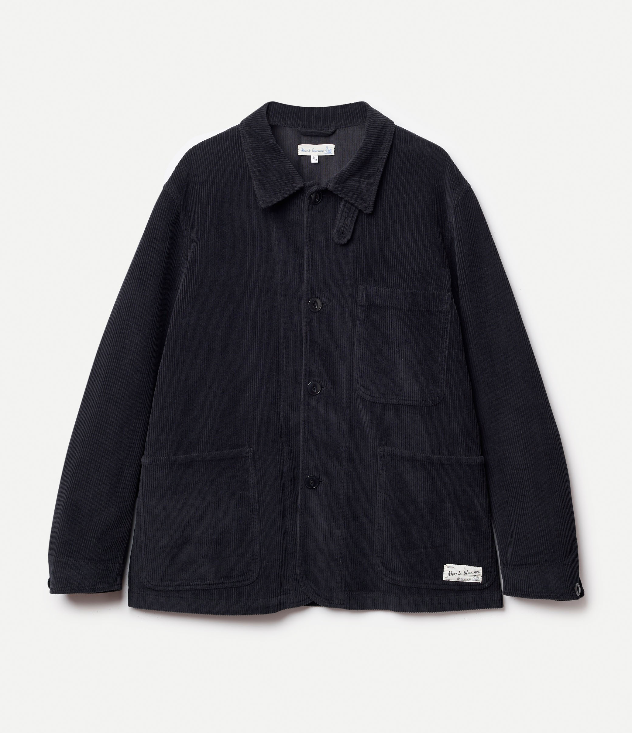 Worker's Bold Cotton Corduroy Jacket – Merz b. Schwanen