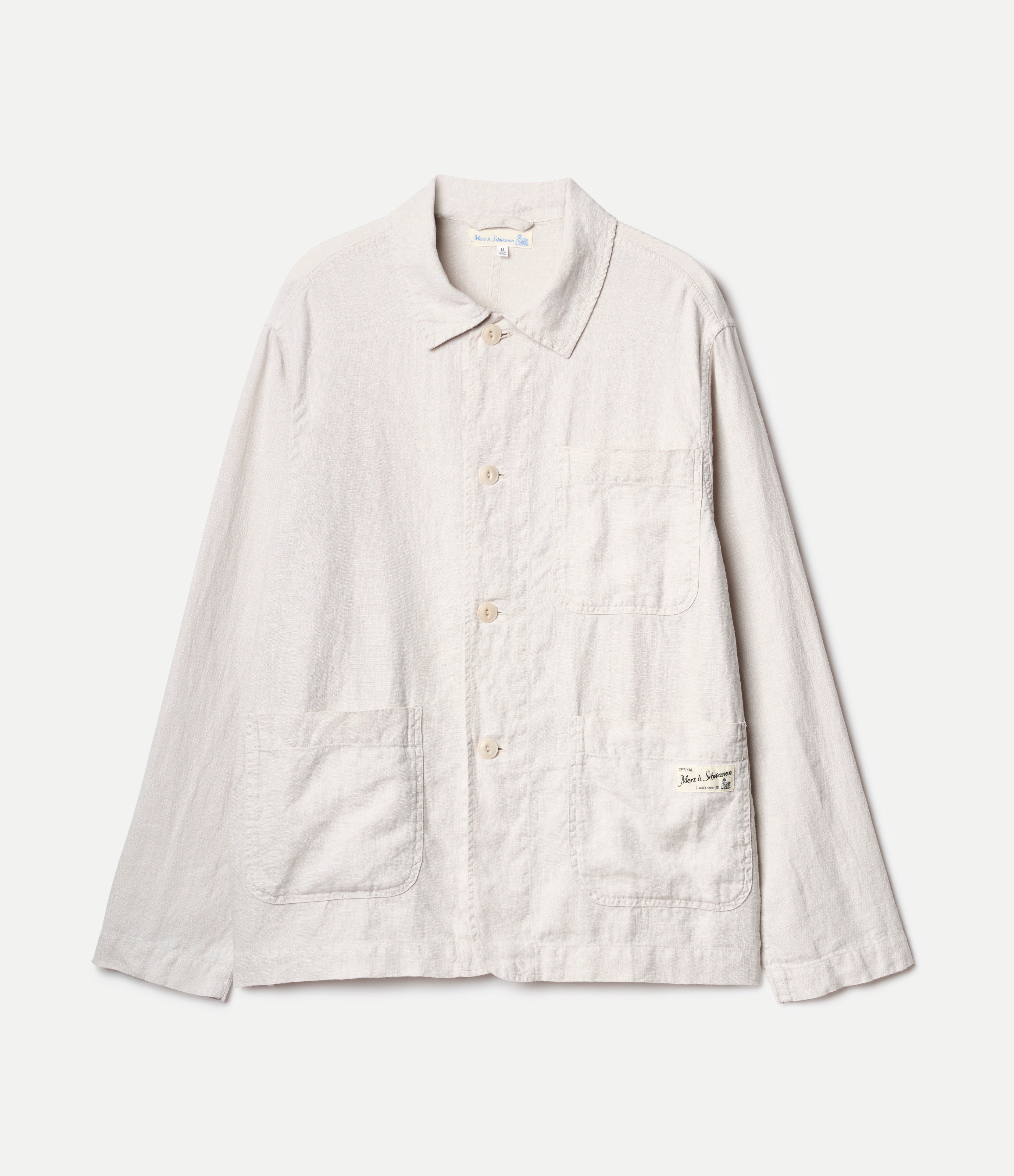 Worker's Linen Jacket – Merz b. Schwanen