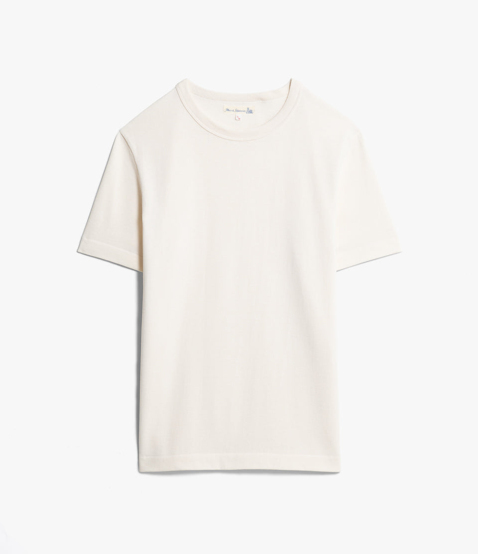 beige t-shirt on a white background