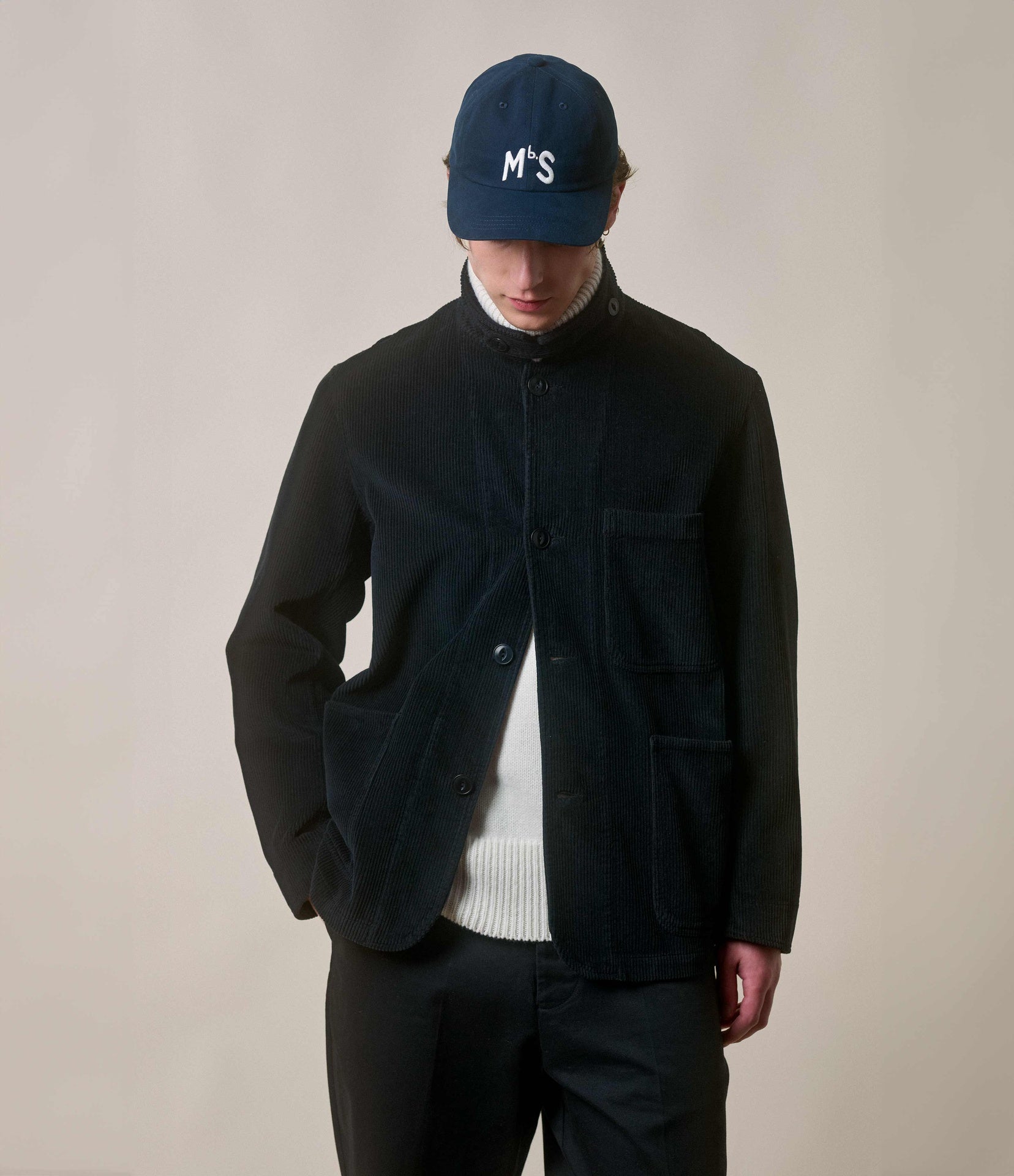 Worker's Bold Cotton Corduroy Jacket – Merz b. Schwanen