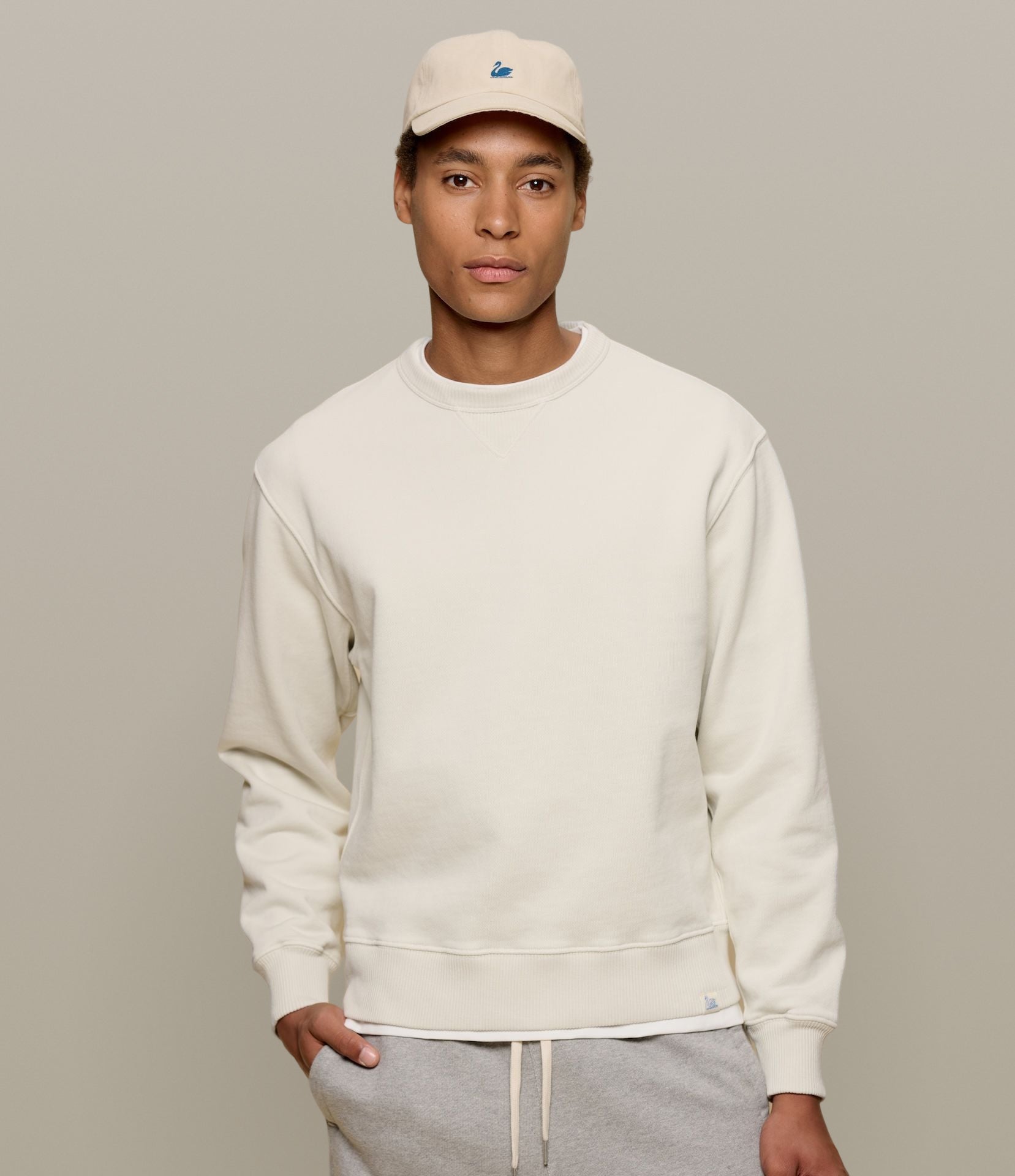 Authentic Fleece Classic Fit Sweatshirt – Merz b. Schwanen