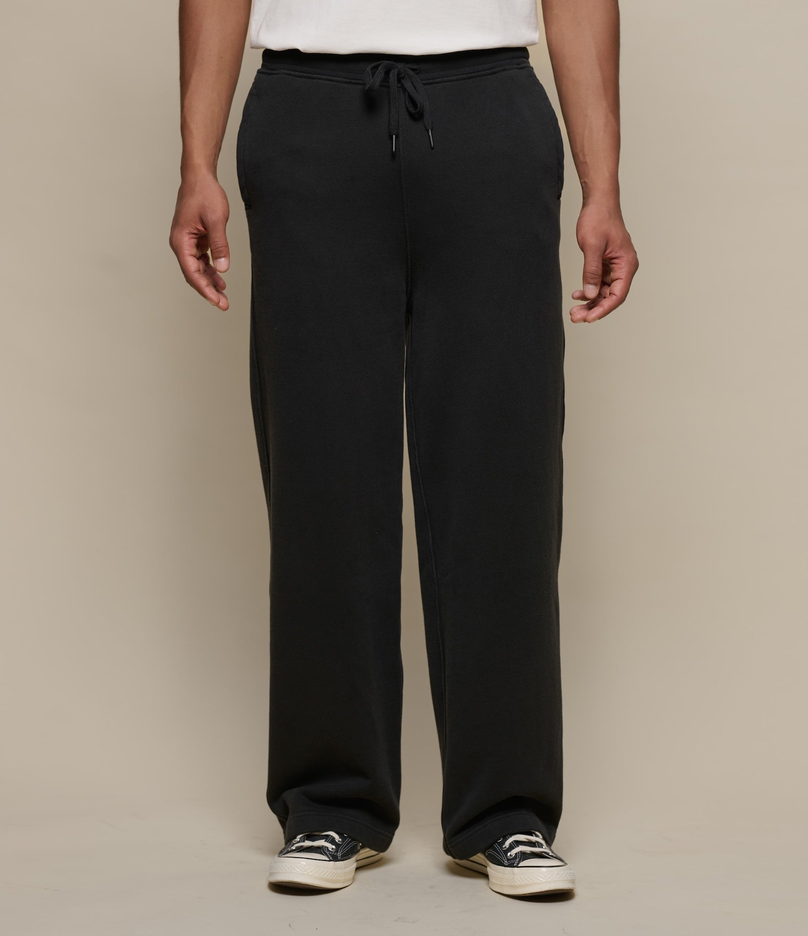 Authentic Fleece Straight Leg Cotton Sweatpants – Merz b. Schwanen
