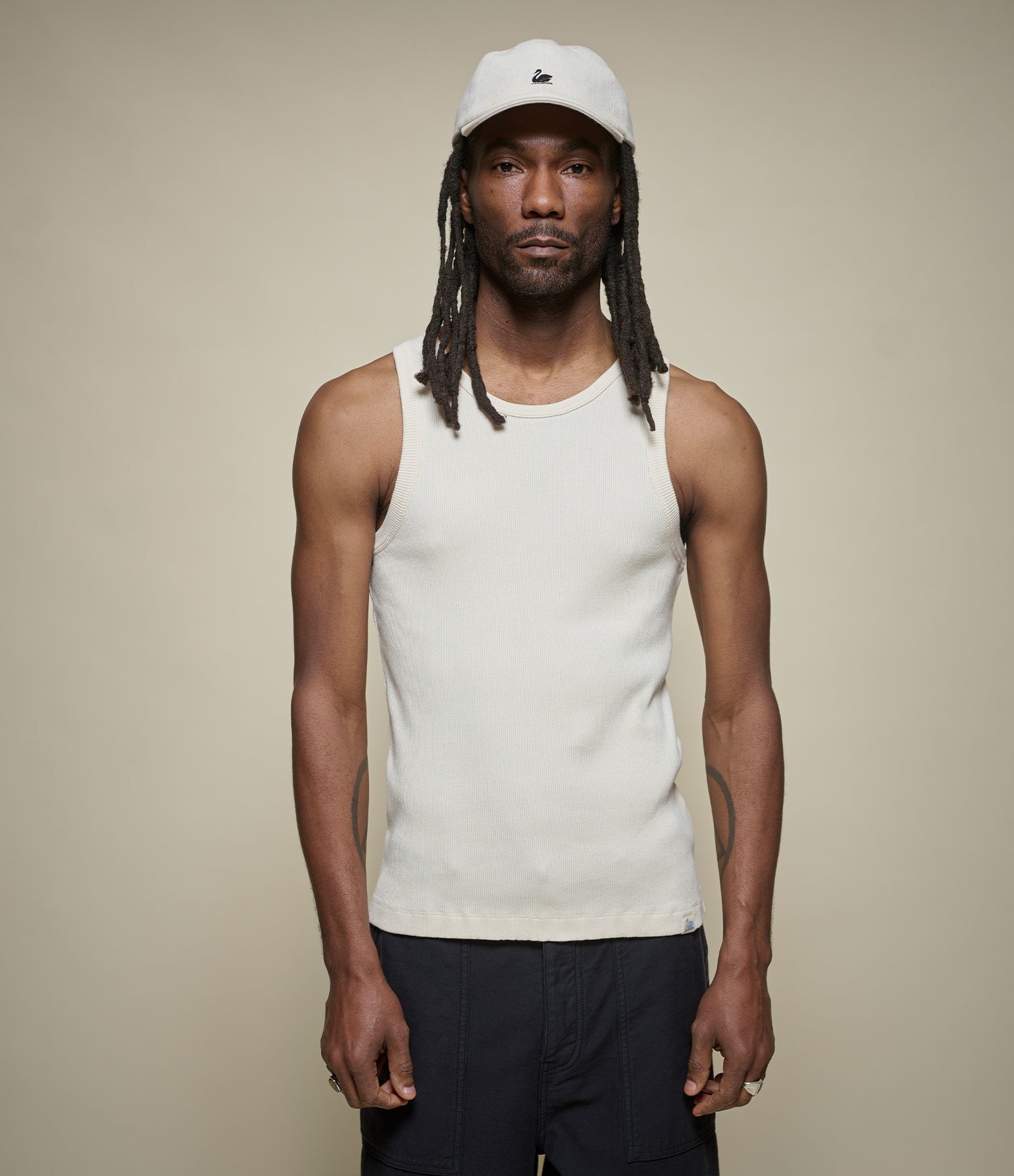 Iconic Ribbed Cotton Tank Top – Merz b. Schwanen