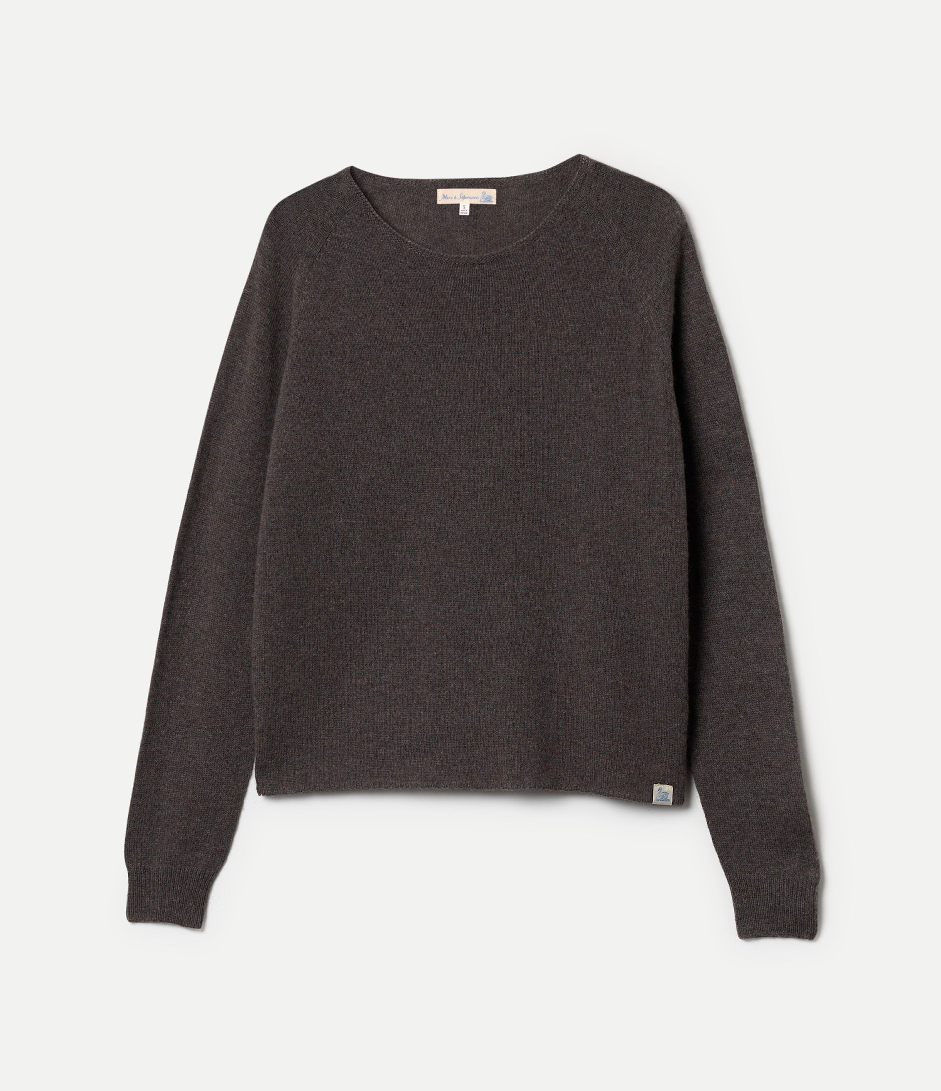Lightweight Merino Wool-Cashmere-Silk Raglan Sweater – Merz b 
