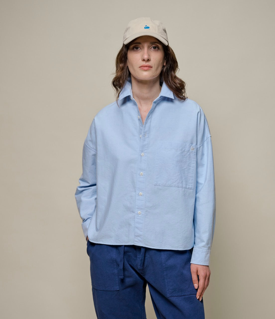 Women's Long Sleeve Denim Shirt | Jonsson Workwear
