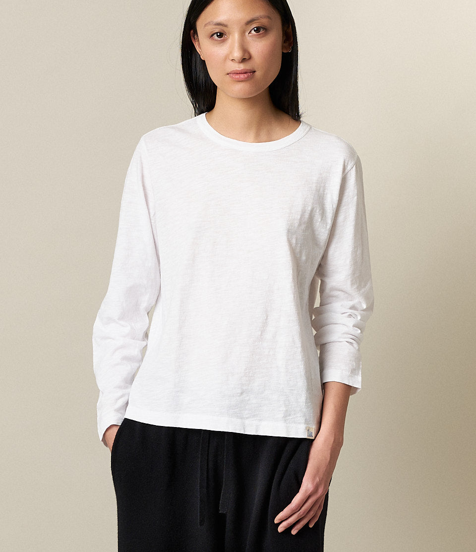 Slub Pima Cotton Women's Longsleeve – Merz b. Schwanen