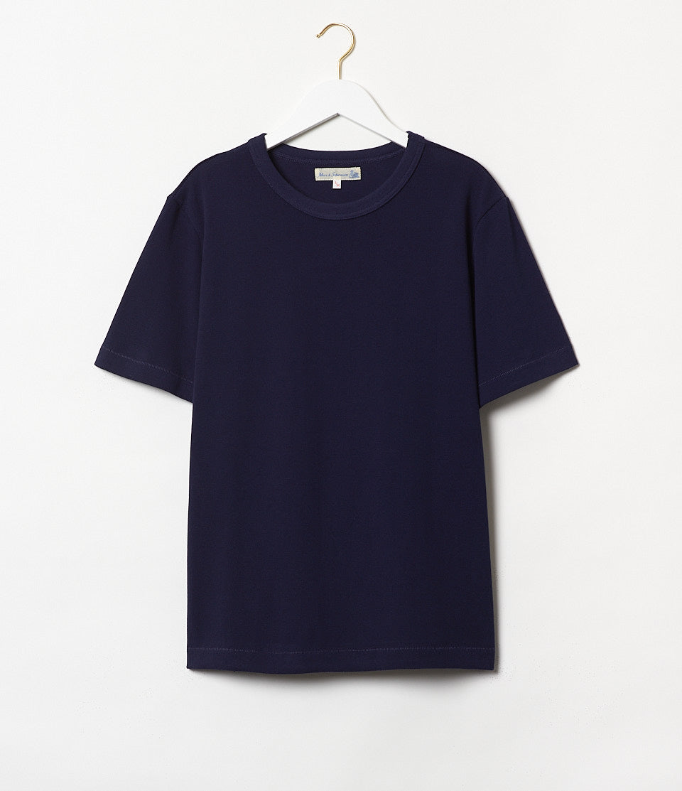 214PK Loopwheeled Relaxed Fit Pikée T-Shirt – Merz b. Schwanen