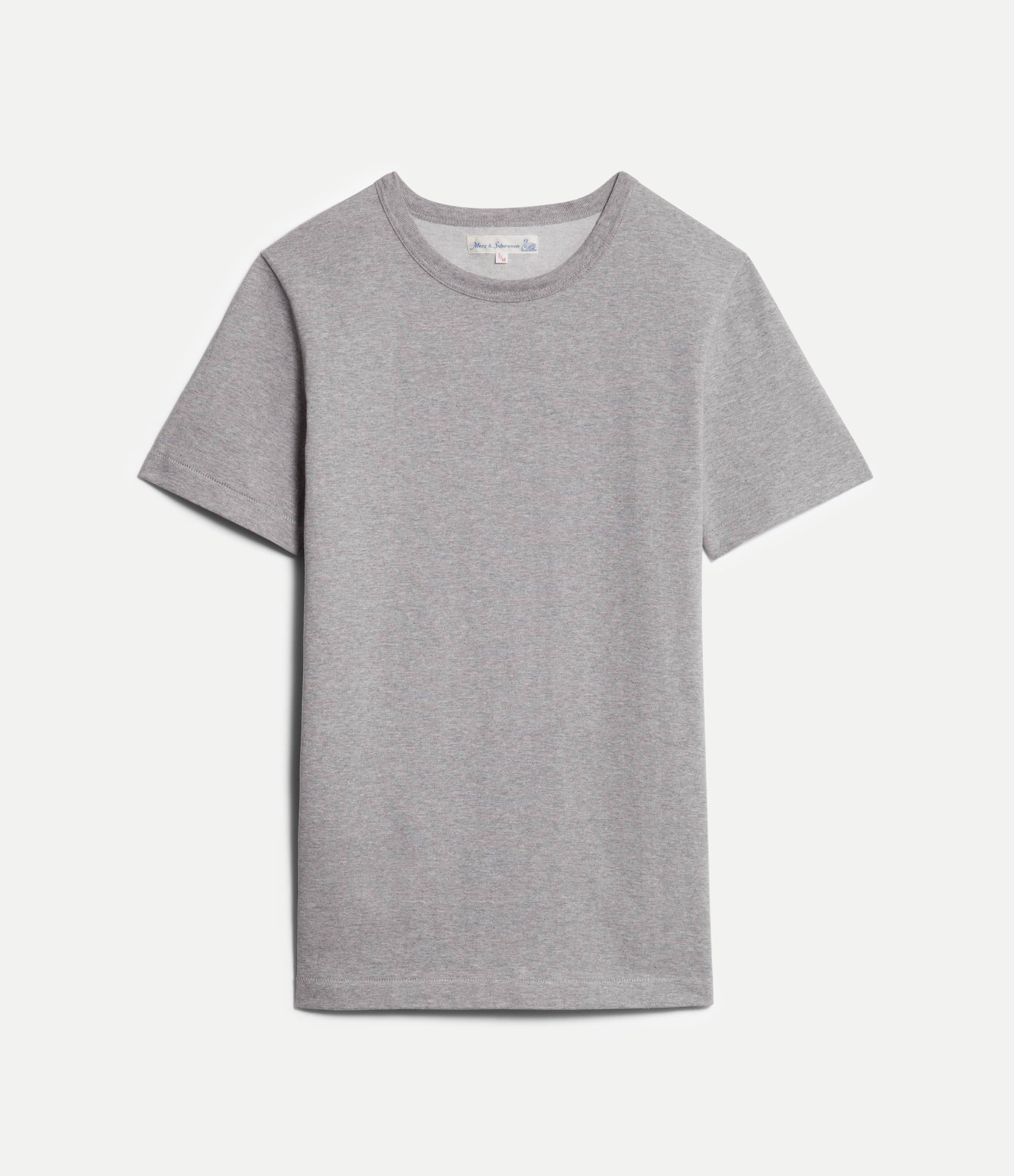 Gray t-shirt on a white background