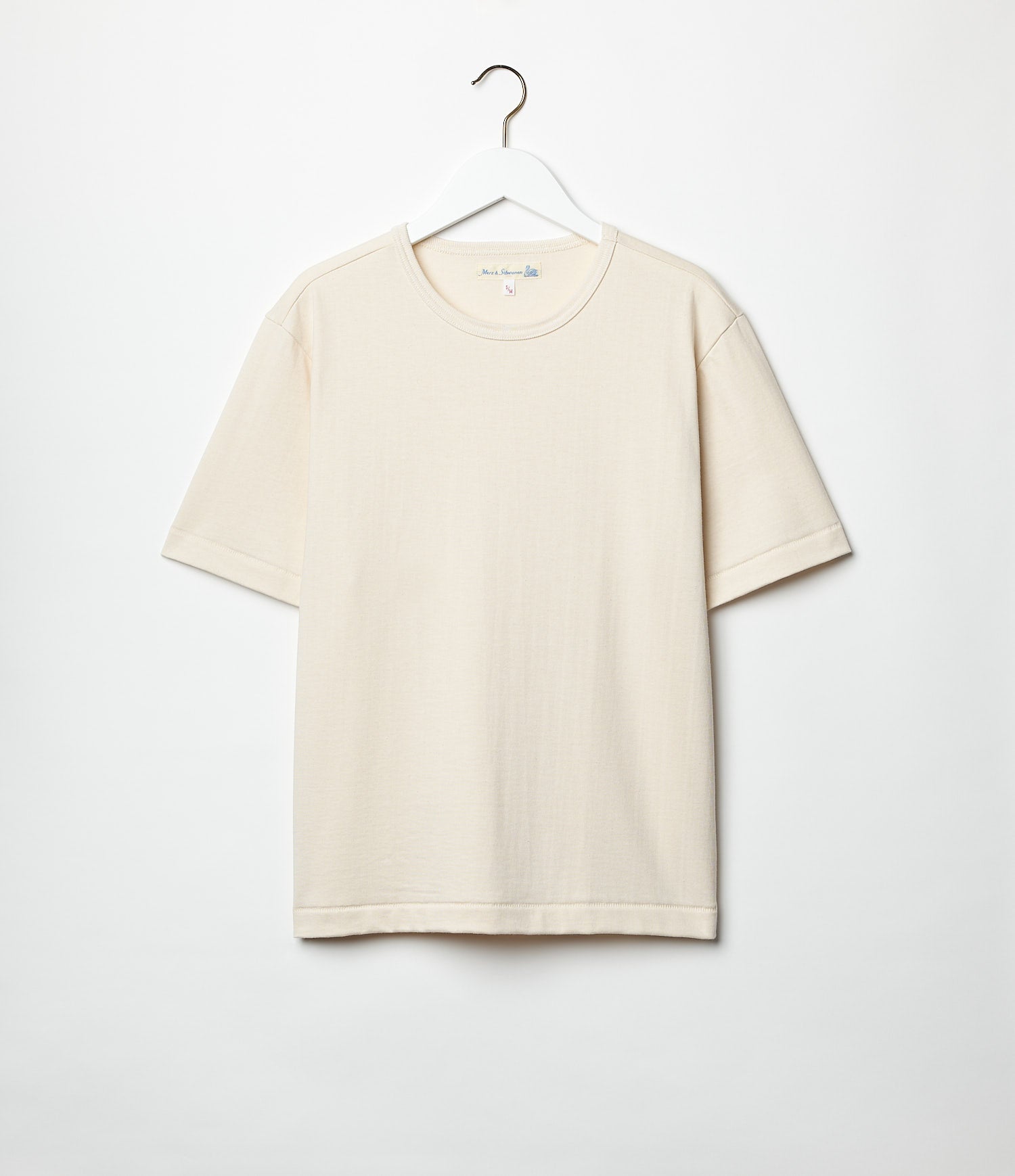 Cropped nature T-shirt on hangar