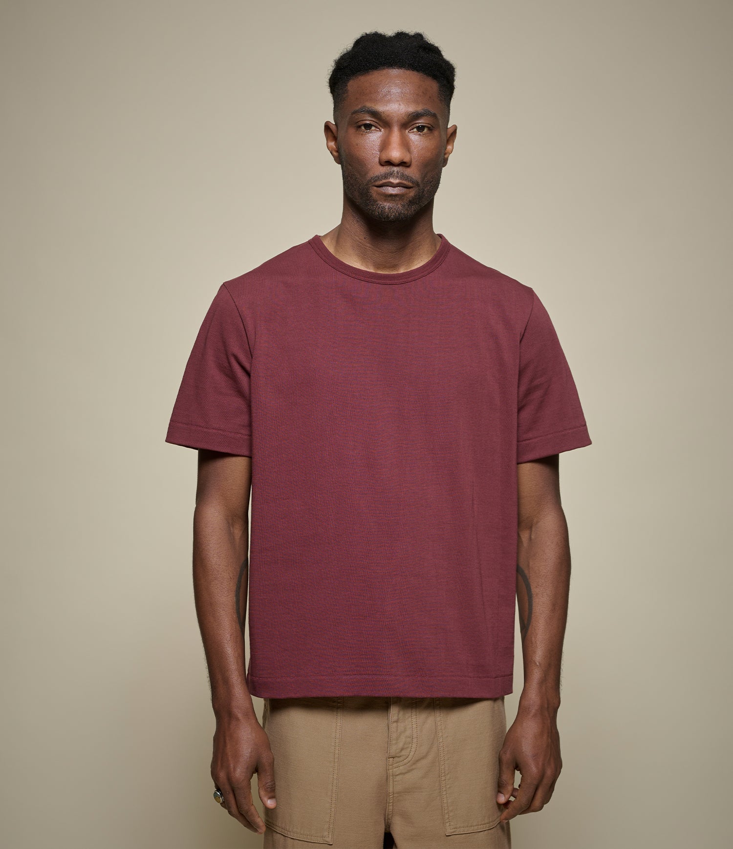 2M15C Cropped Mid-Century Machine Refined Fit T-Shirt