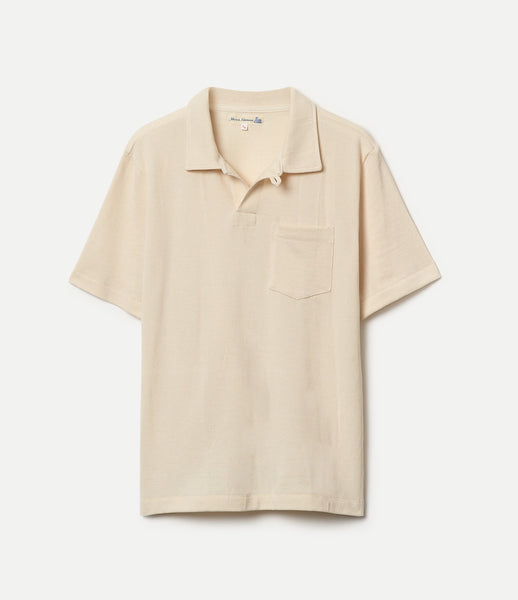 2PKPL Loopwheeled Relaxed Fit Pikée Short Sleeve Polo Shirt – Merz