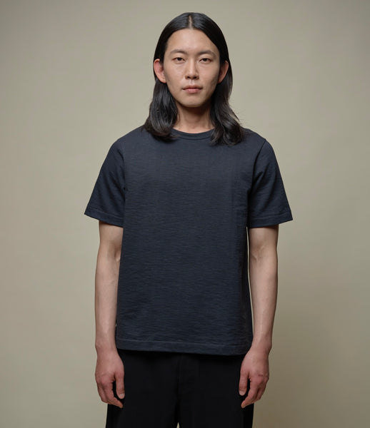 トップス SEVENTY FOUR HEAVY T SHIRT L/S SEVENTY FOUR(セブンティーフォー) / T-SHIRT(WING LOGO)(BLACK