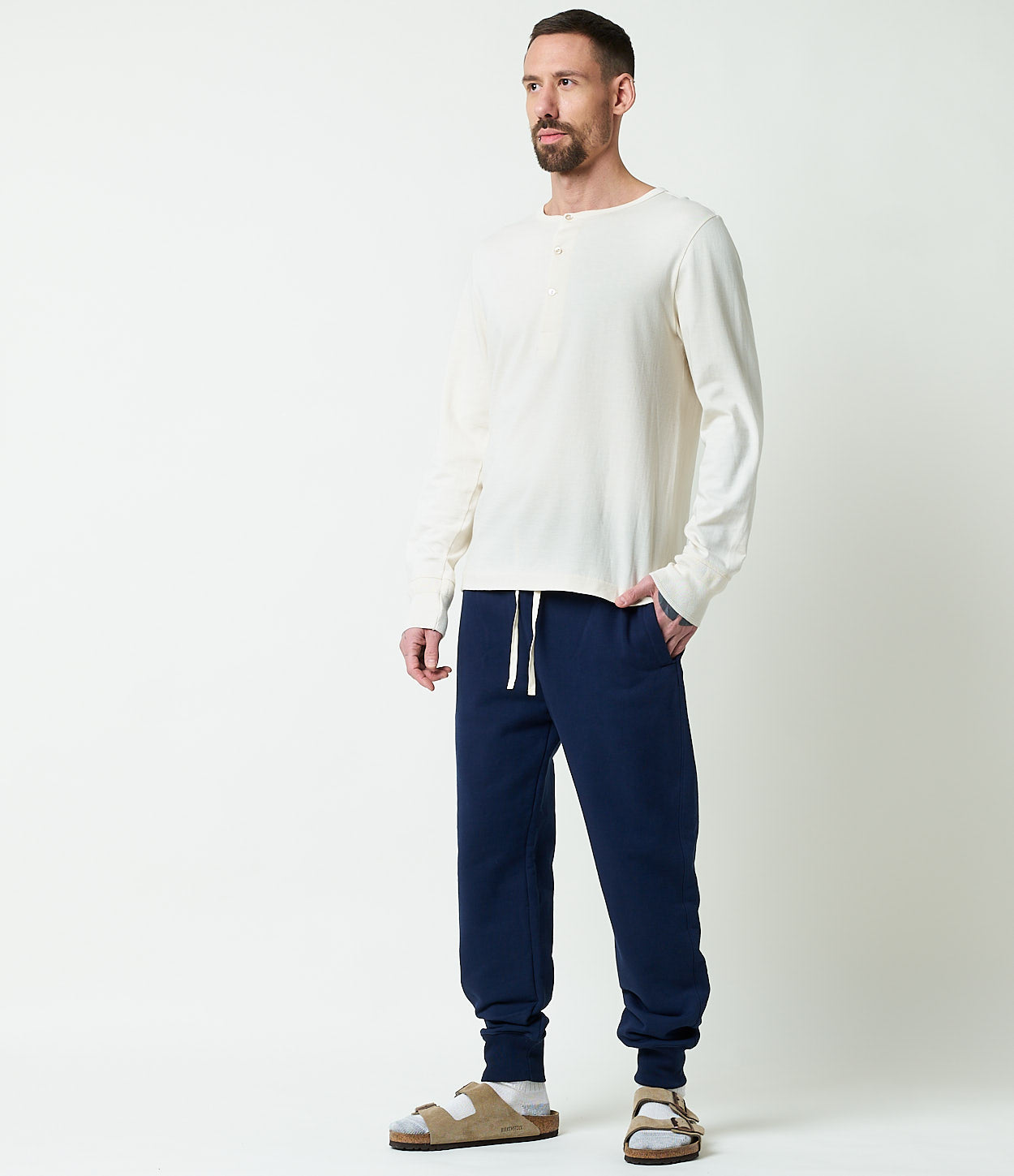 359 Loopwheeled Classic Fit Midweight Sweatpants – Merz b. Schwanen