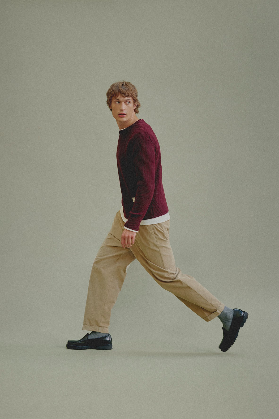 214 Loopwheeled Relaxed Fit Midweight T-Shirt – Merz b. Schwanen