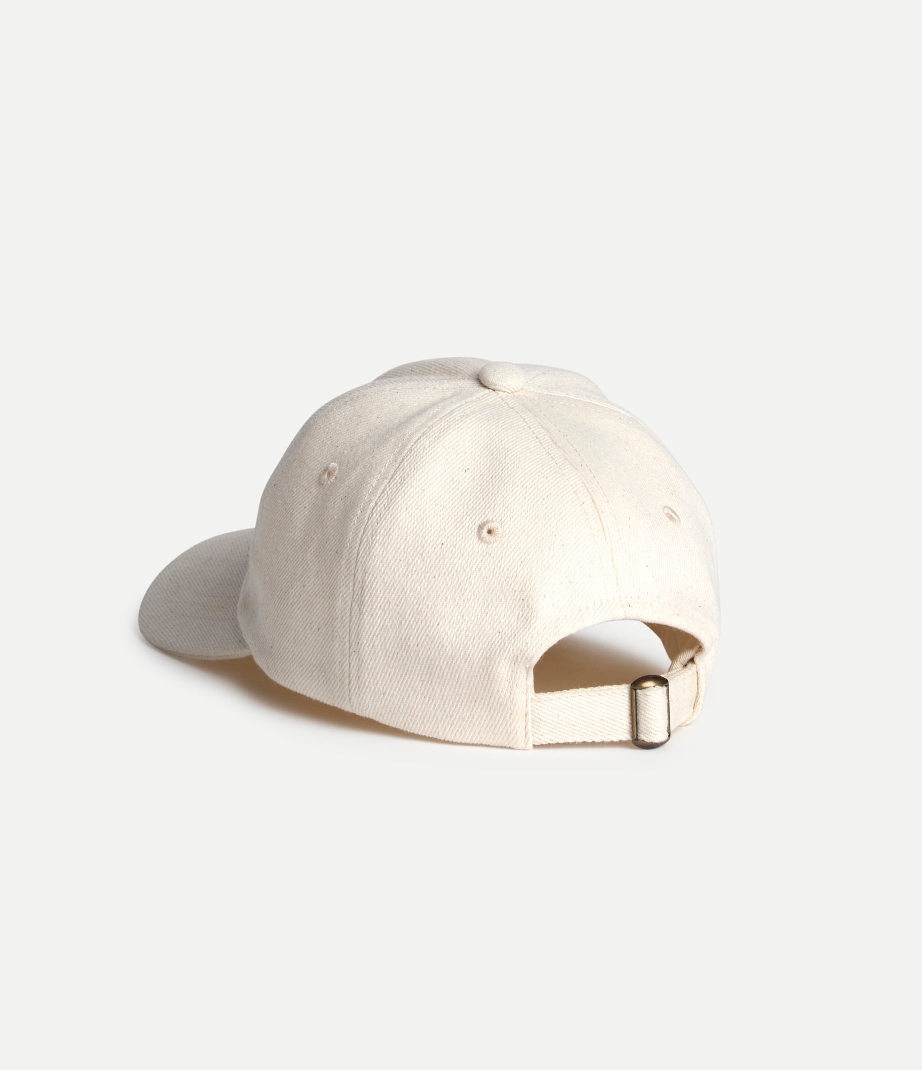 Beige Heavy Twill Organic Cotton Cap | Merz b. Schwanen