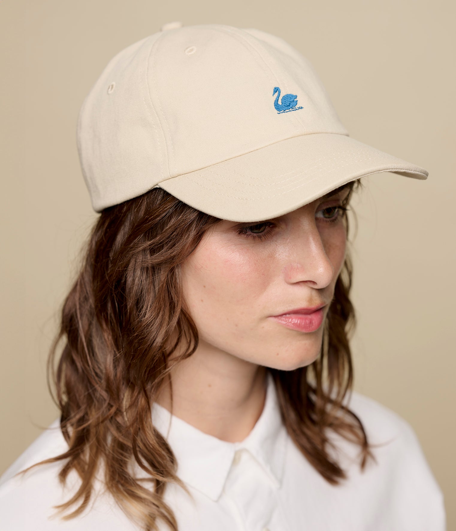 Swan Logo Cotton Twill Cap – Merz b. Schwanen