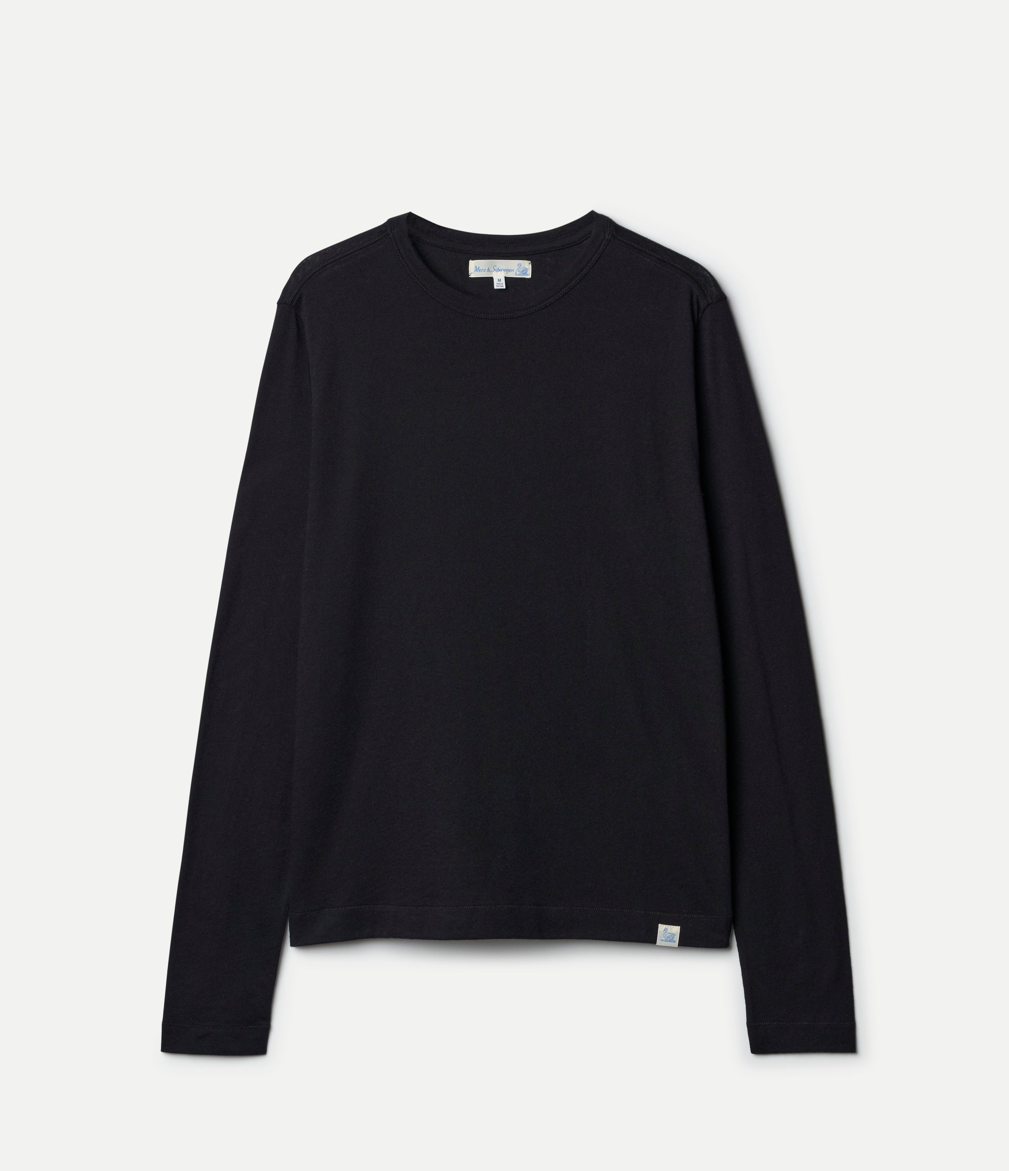 Premium Cotton-Cashmere Longsleeve – Merz b. Schwanen