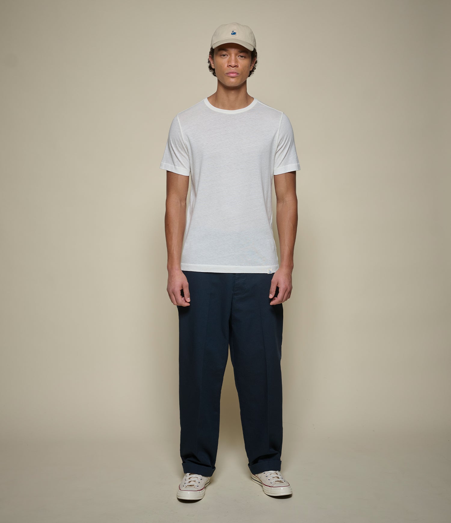 Premium Cotton-Cashmere T-Shirt – Merz b. Schwanen