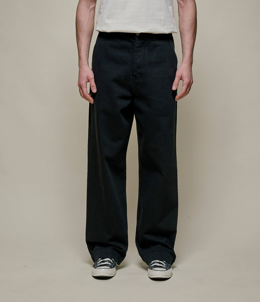 1940s Cotton Twill High Rise Wide Leg Chino – Merz b. Schwanen