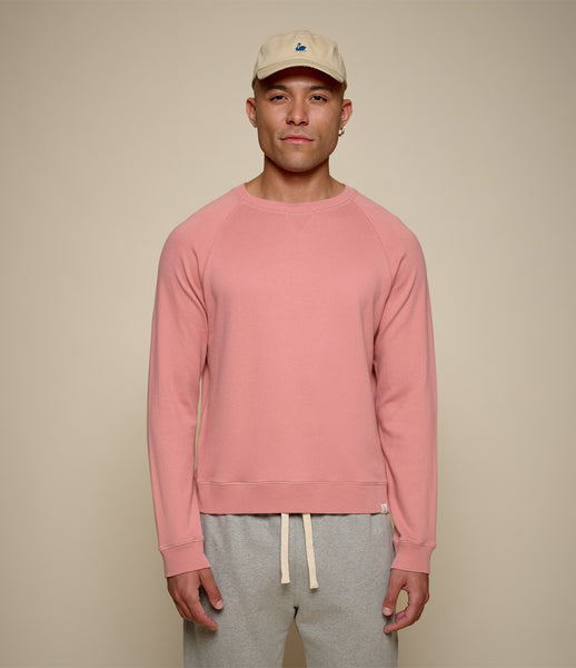 Rosewood Organic Cotton Raglan Sweatshirt | Merz b. Schwanen