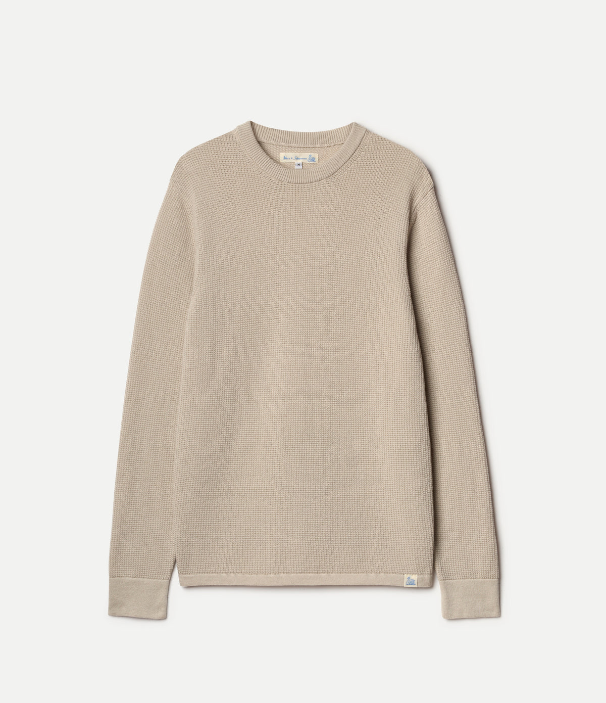 Lightweight Waffle Knit Sweater – Merz b. Schwanen