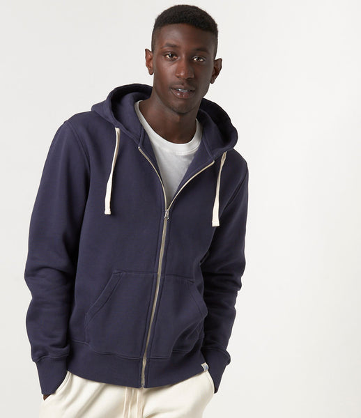 【MODERNIF】Flat brushed overfit hood Vintage Fleece Hooded Jacket with Brushed Interior – Merz b