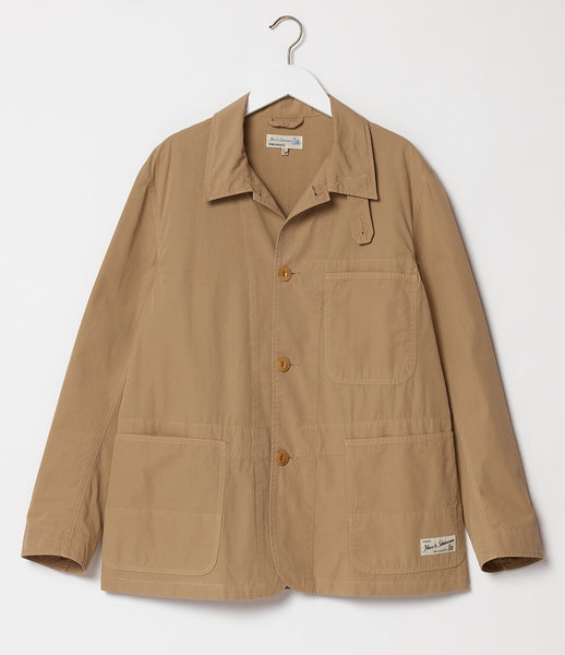 Worker's Cotton Poplin Jacket – Merz b. Schwanen