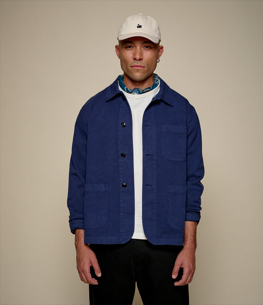 Worker's Cotton Twill Jacket – Merz b. Schwanen