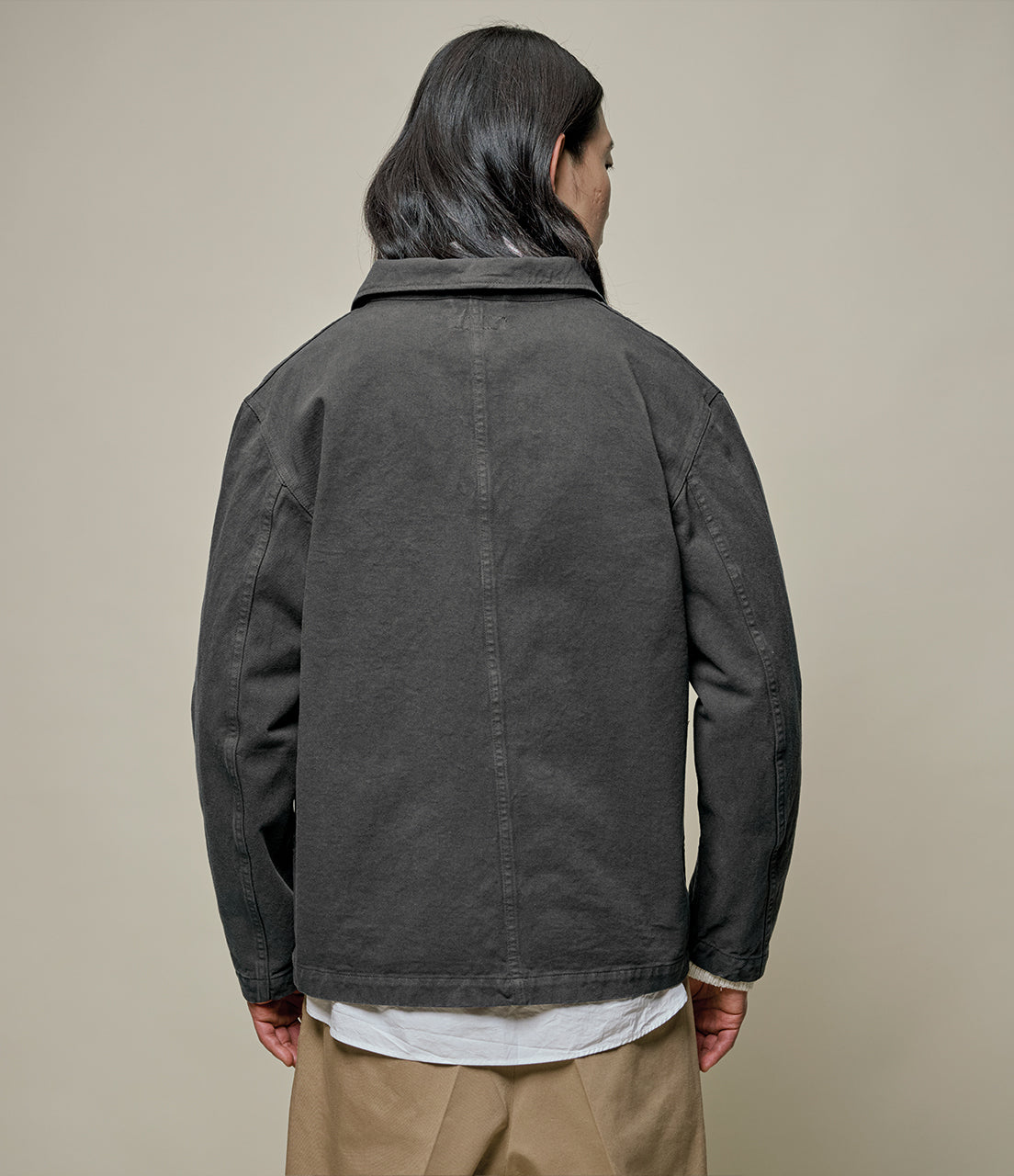 Worker's Cotton Twill Jacket – Merz b. Schwanen