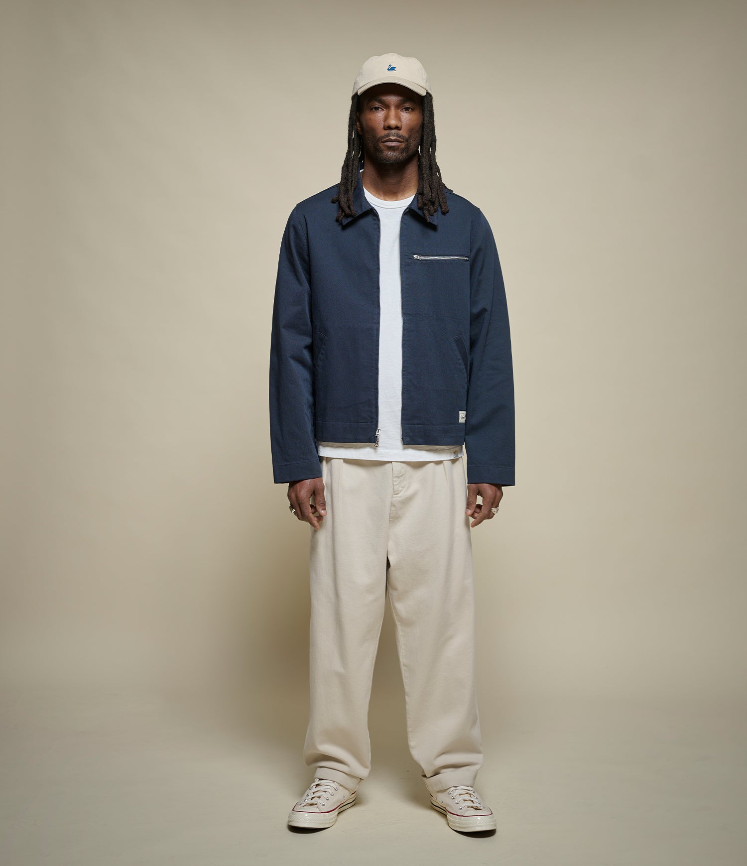 Zipped Twill Jacket – Merz b. Schwanen