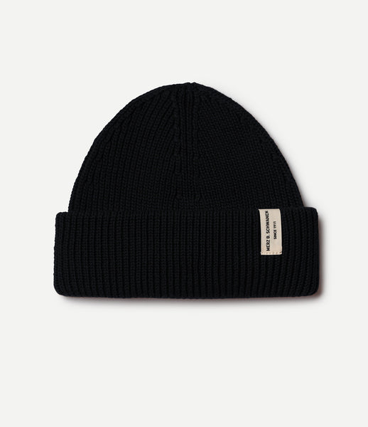 L*N様 Ennoy Cotton Beanie Black Cotton Beanie, All Plant-Based – Merz b. Schwanen