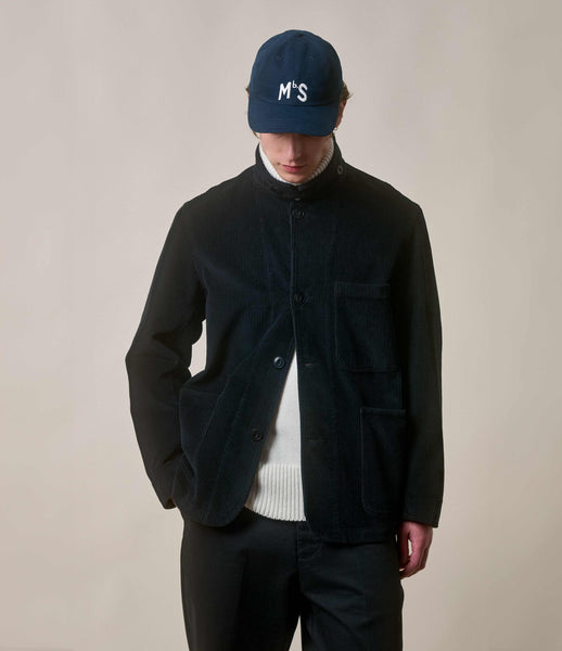 Worker's Bold Cotton Corduroy Jacket – Merz b. Schwanen