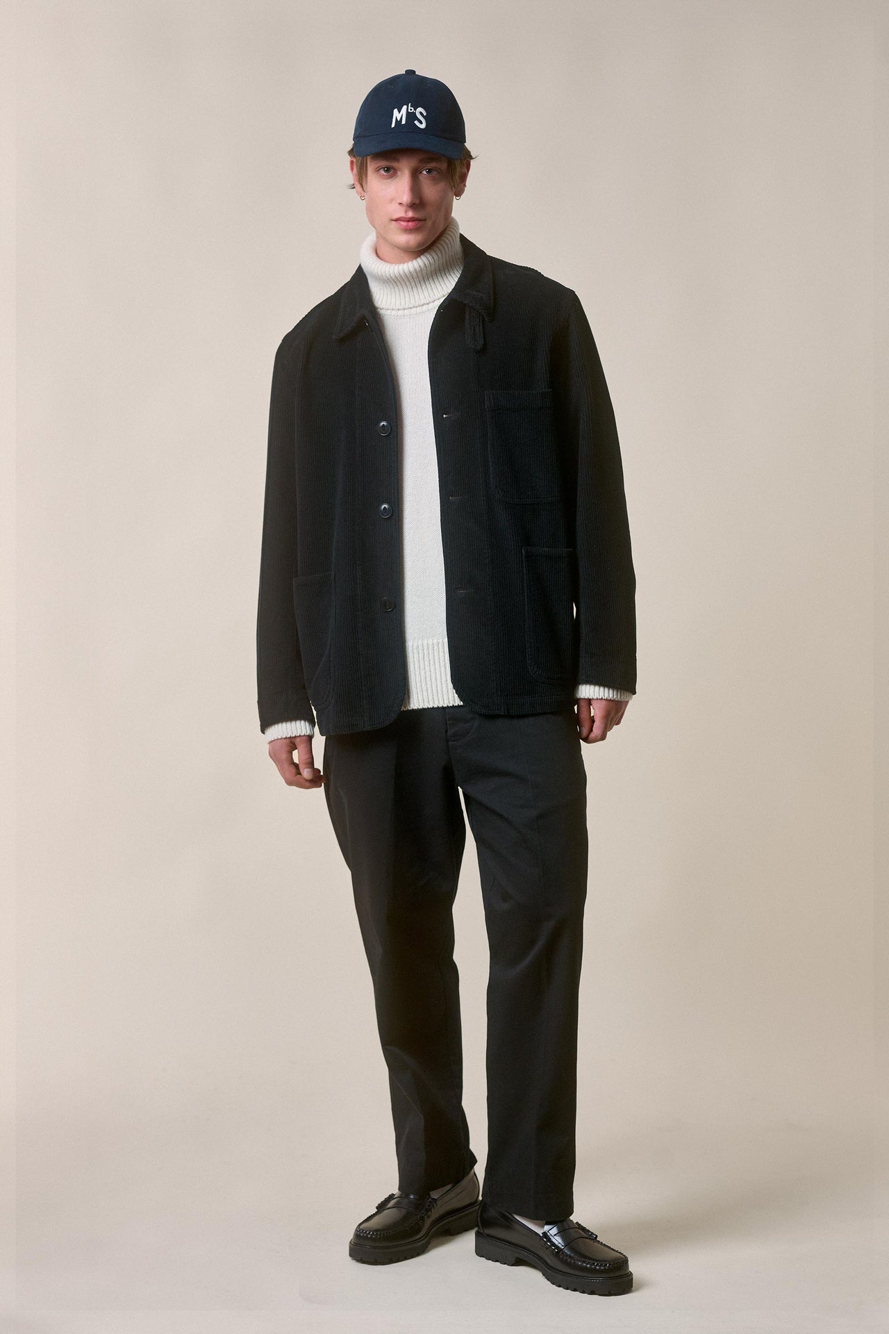 XLサイズ】 SAPEur Corduroy JACKET ブラック ジャケット・アウター