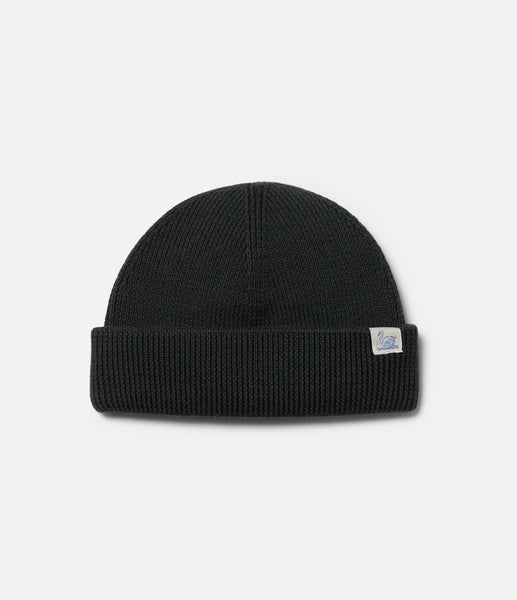 Army Green Merino Wool Watch Cap Beanie | Merz b. Schwanen