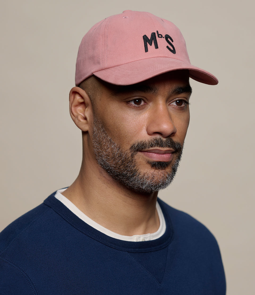 Rosewood MbS Logo Organic Cotton Cap | Merz b. Schwanen