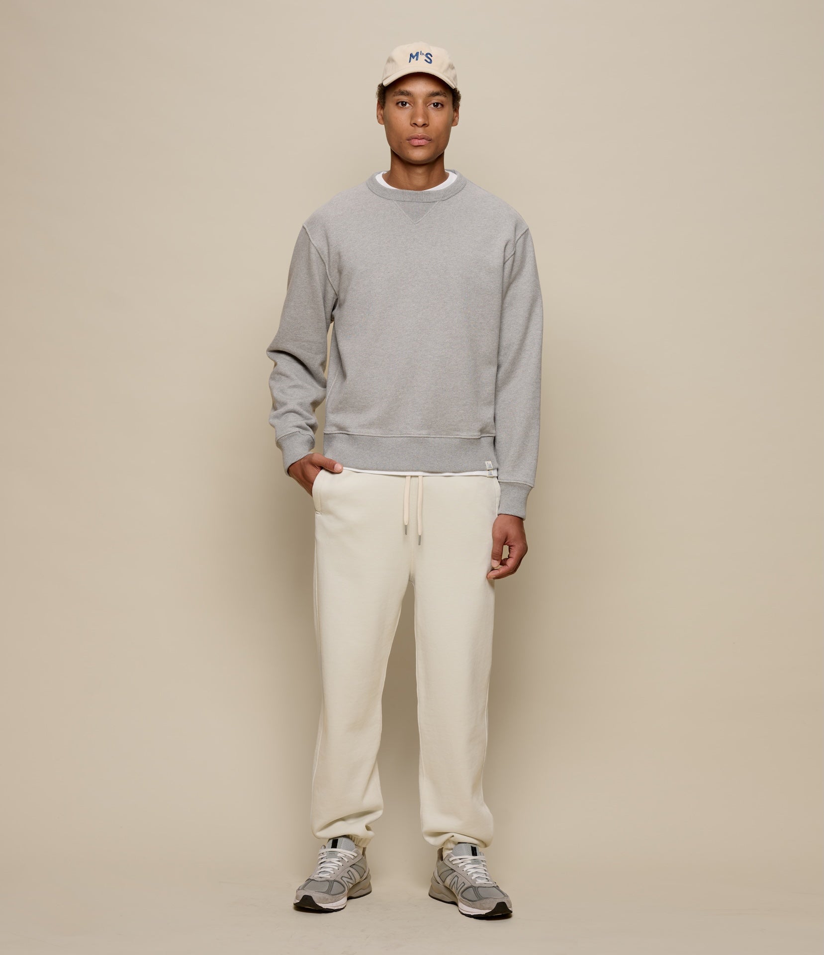 Authentic Fleece Classic Fit Sweatshirt – Merz b. Schwanen