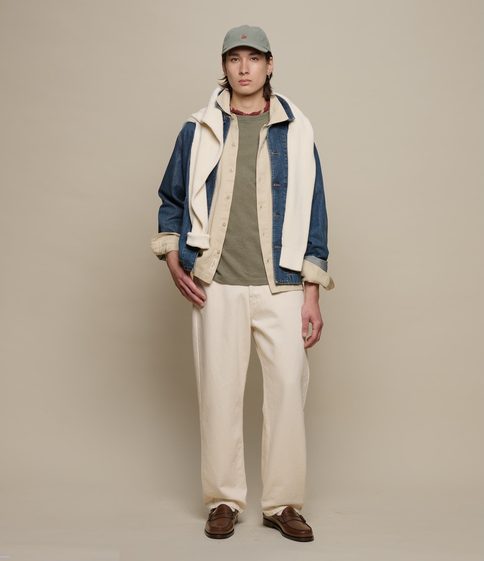 Cropped Worker's Denim Jacket – Merz b. Schwanen