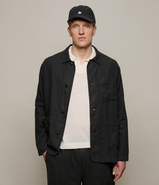 Worker's Linen Jacket – Merz b. Schwanen