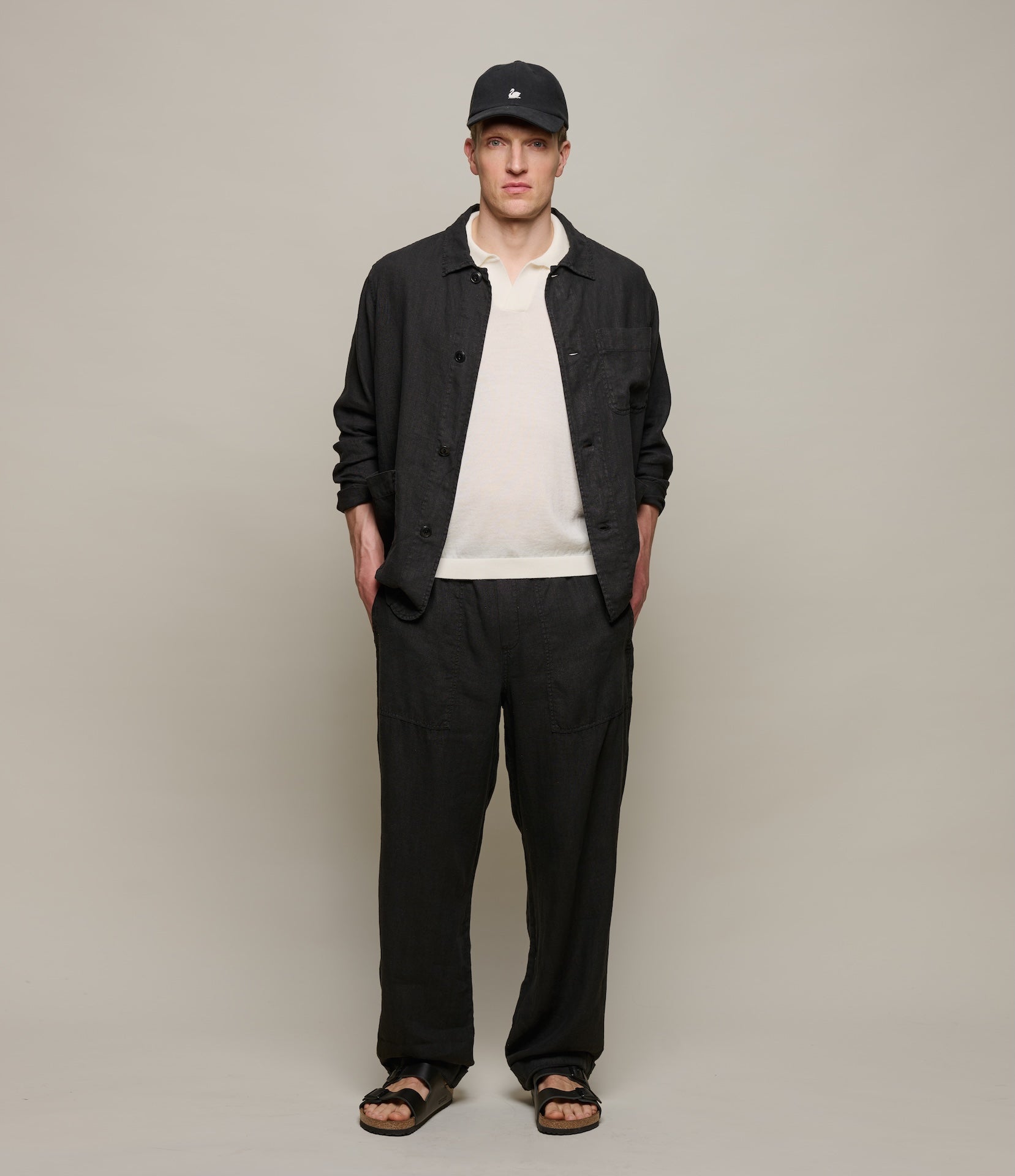 Worker's Linen Jacket – Merz b. Schwanen