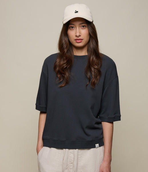 Lightweight American Fleece Women's Short Sleeve Sweatshirt – Merz
