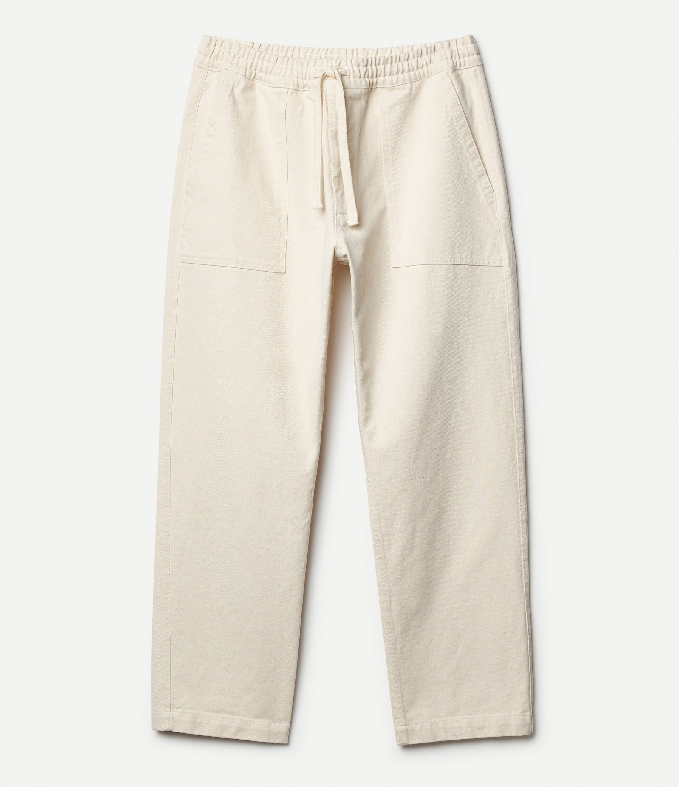 Workers's Cotton Twill Drawstring Pants – Merz b. Schwanen