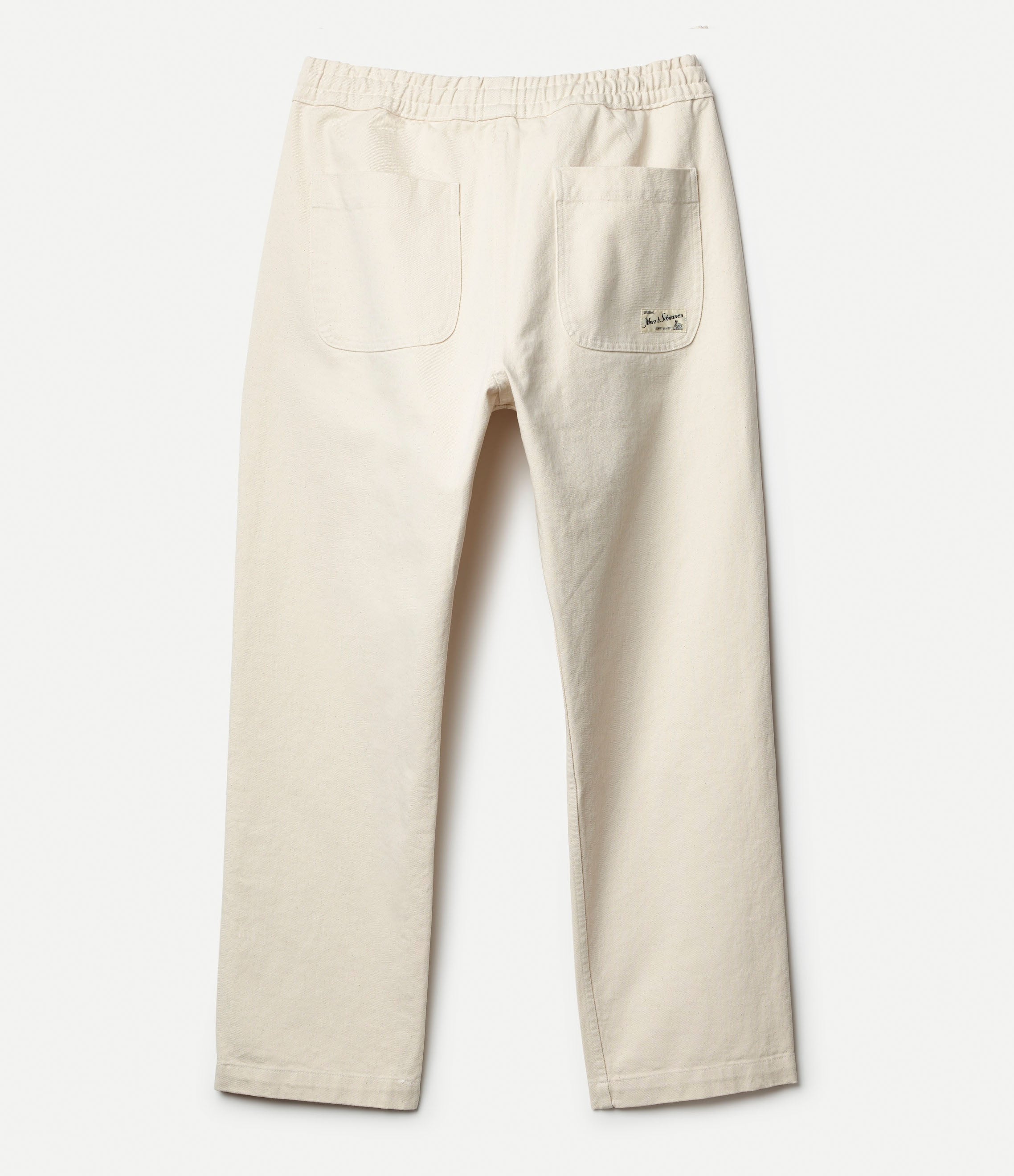 Workers's Cotton Twill Drawstring Pants – Merz b. Schwanen