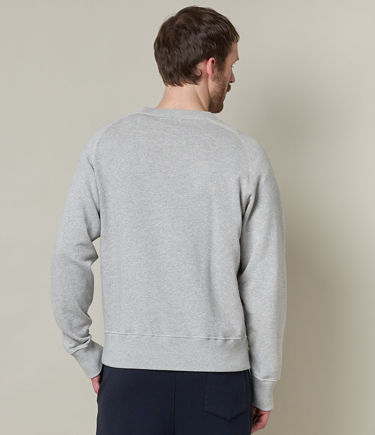Retro Fleece Raglan Cotton Sweatshirt – Merz b. Schwanen
