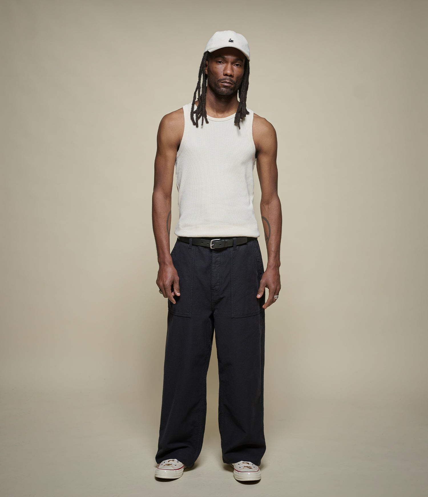 Iconic Ribbed Cotton Tank Top – Merz b. Schwanen