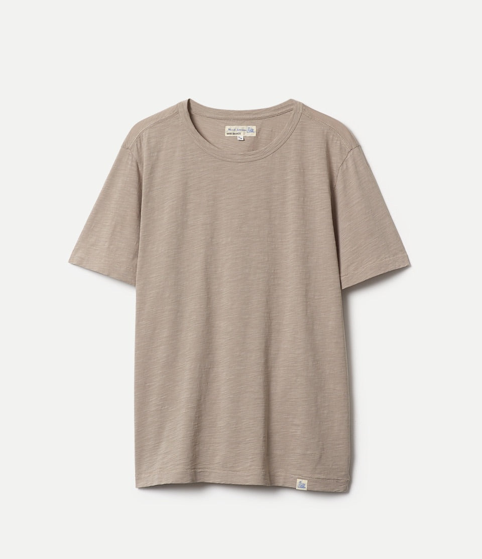 Brown t-shirt on a white background