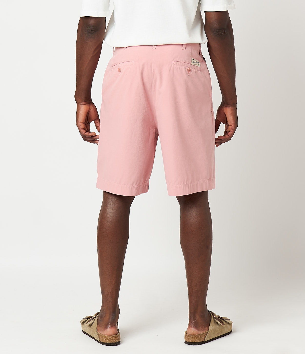Pleated Cotton Poplin Bermuda Shorts – Merz b. Schwanen