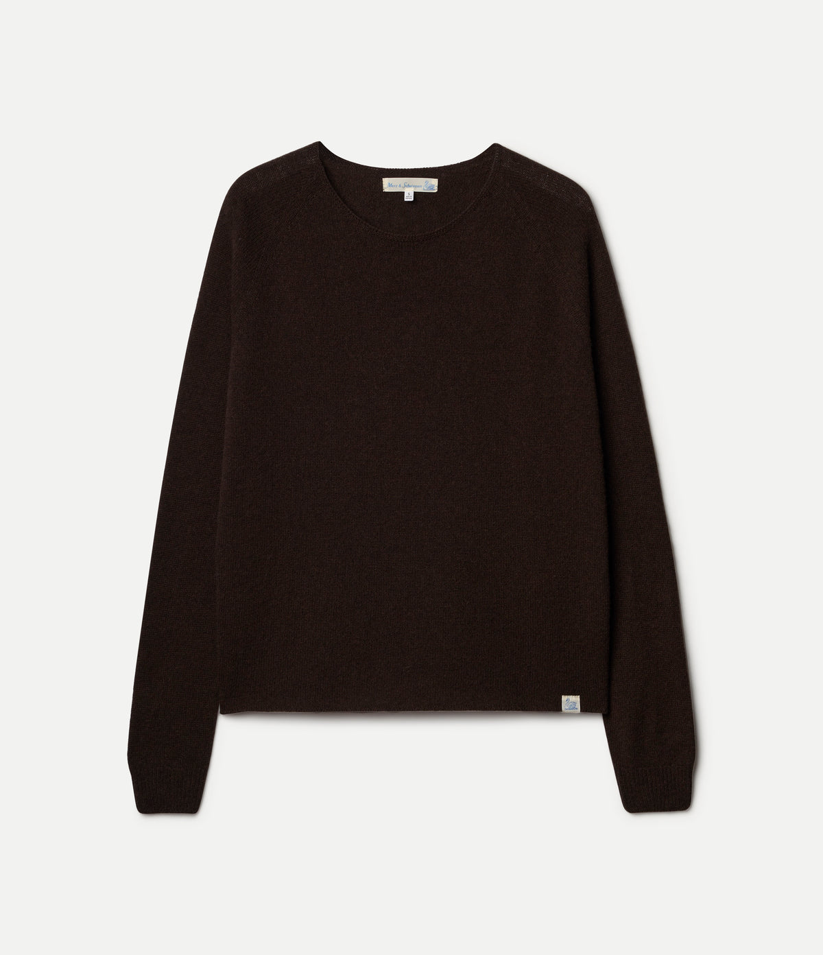 Lightweight Merino Wool-Cashmere-Silk Raglan Sweater – Merz b 